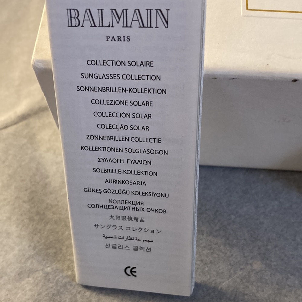 Balmain Sunglasses New In Box - Picture 14 of 14